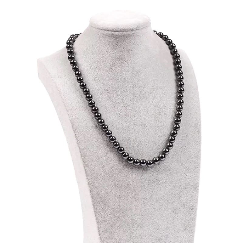 Намисто з гематиту 8 мм р. 60 (17928483)