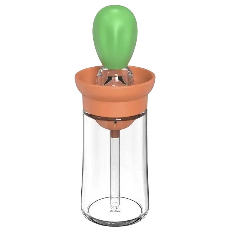 Диспенсер для рослинної олії з пензликом 180 мл Зелений (c9a8212b)