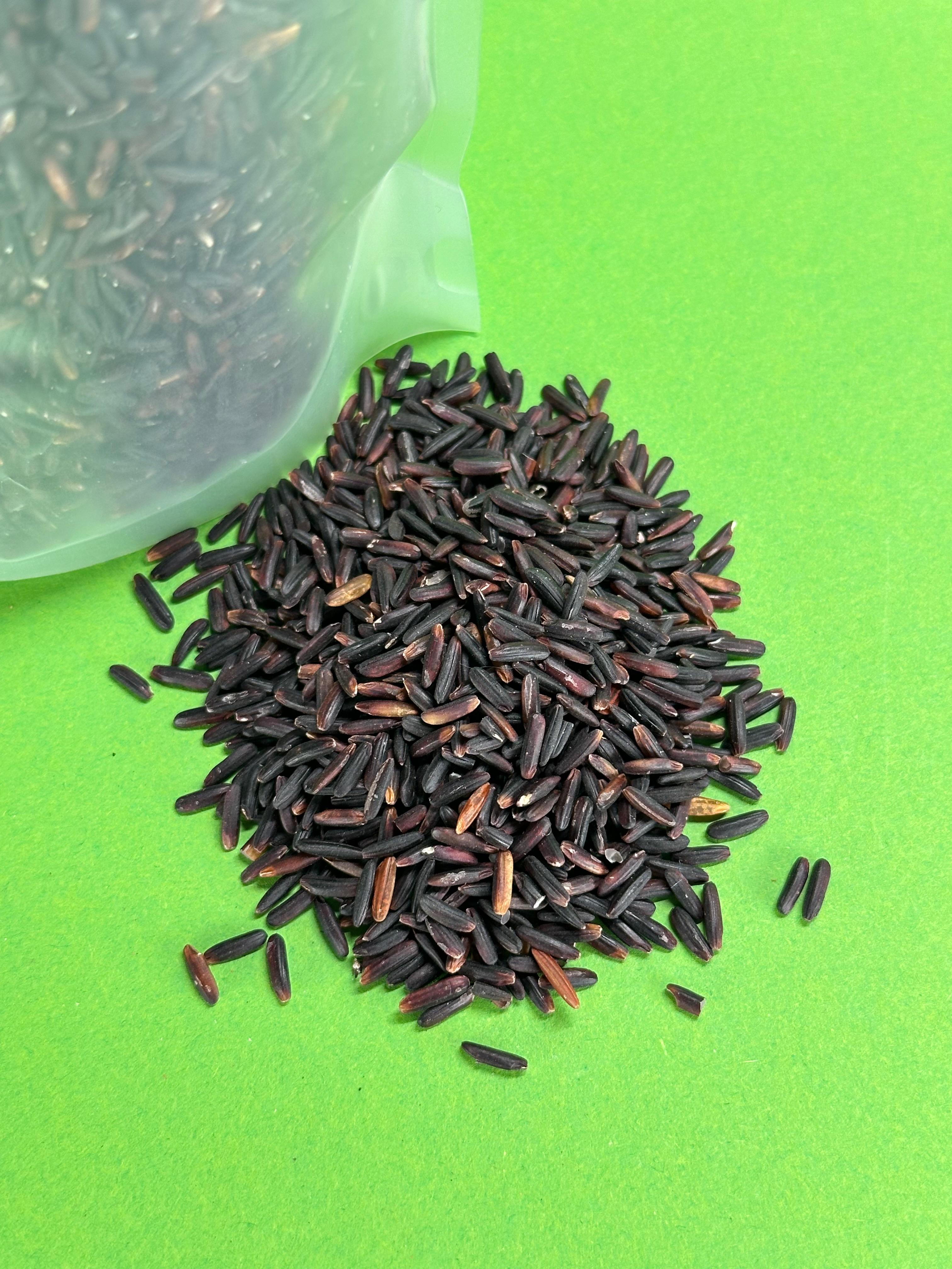 Рис черный нешлифованный 350 гр - фото 5 Рис черный нешлифованный 350 гр - фото 5