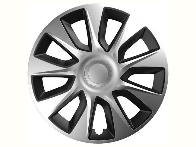 Колпаки R14 Stratos Серый/Черный (36930)