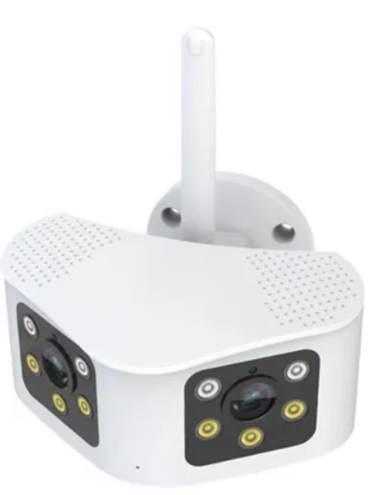 Камера IP уличная панорамная 4 МП Sectec ST-439E-4M-DL 3.6 мм WiFi FHD White (1819899834)