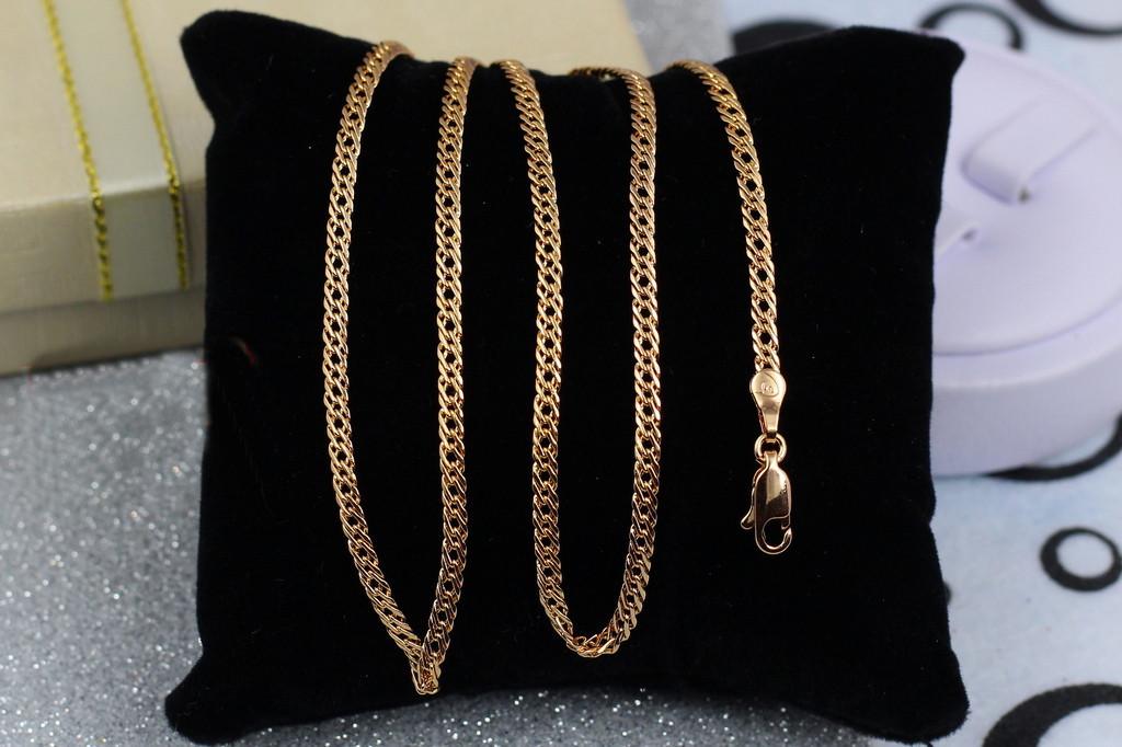 Ланцюг Xuping Jewelry Ромб 60 см 3 мм Золотистий (1009095376)