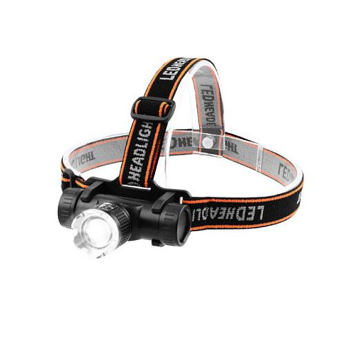 Фонарь налобный SQ-807-XPE ЗУ microUSB (t7251)