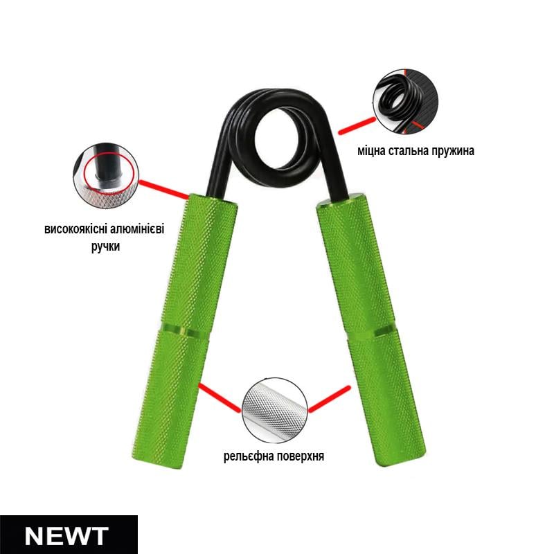 Еспандер кистьовий пружинний Newt Professional Gripp 65 кг (NE-W-150G) - фото 3 Еспандер кистьовий пружинний Newt Professional Gripp 65 кг (NE-W-150G) - фото 3