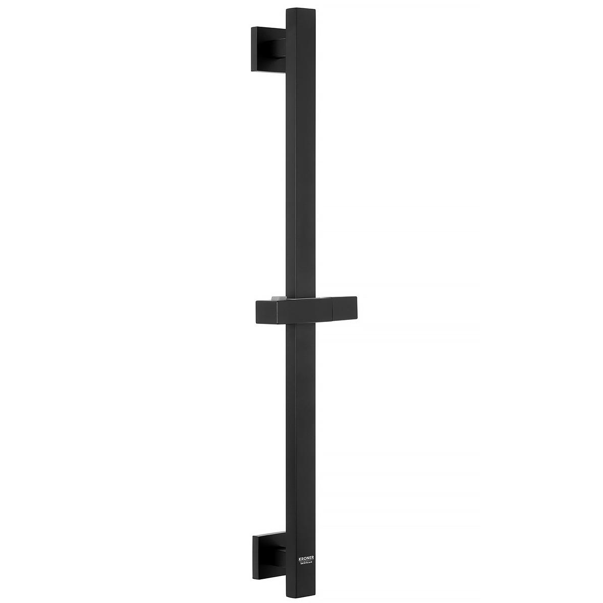 Штанга для душа Kroner Edelstahl Kubus-SCH230 CV034876 Черный (251412)