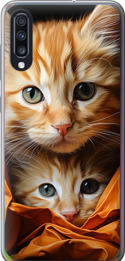 Чехол на Samsung Galaxy A70 2019 A705F Котики 2 (5664u-1675-42517)