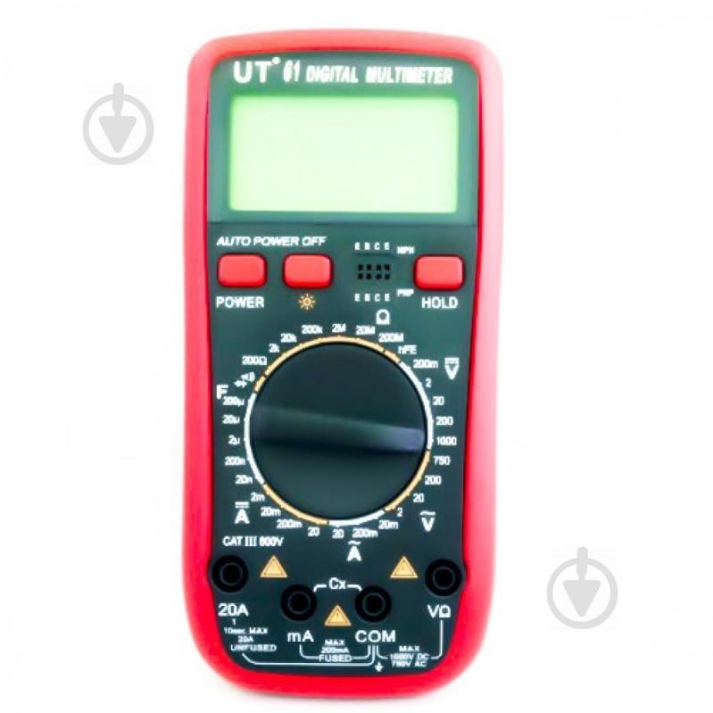 Тестер цифровой мультиметр UT 61