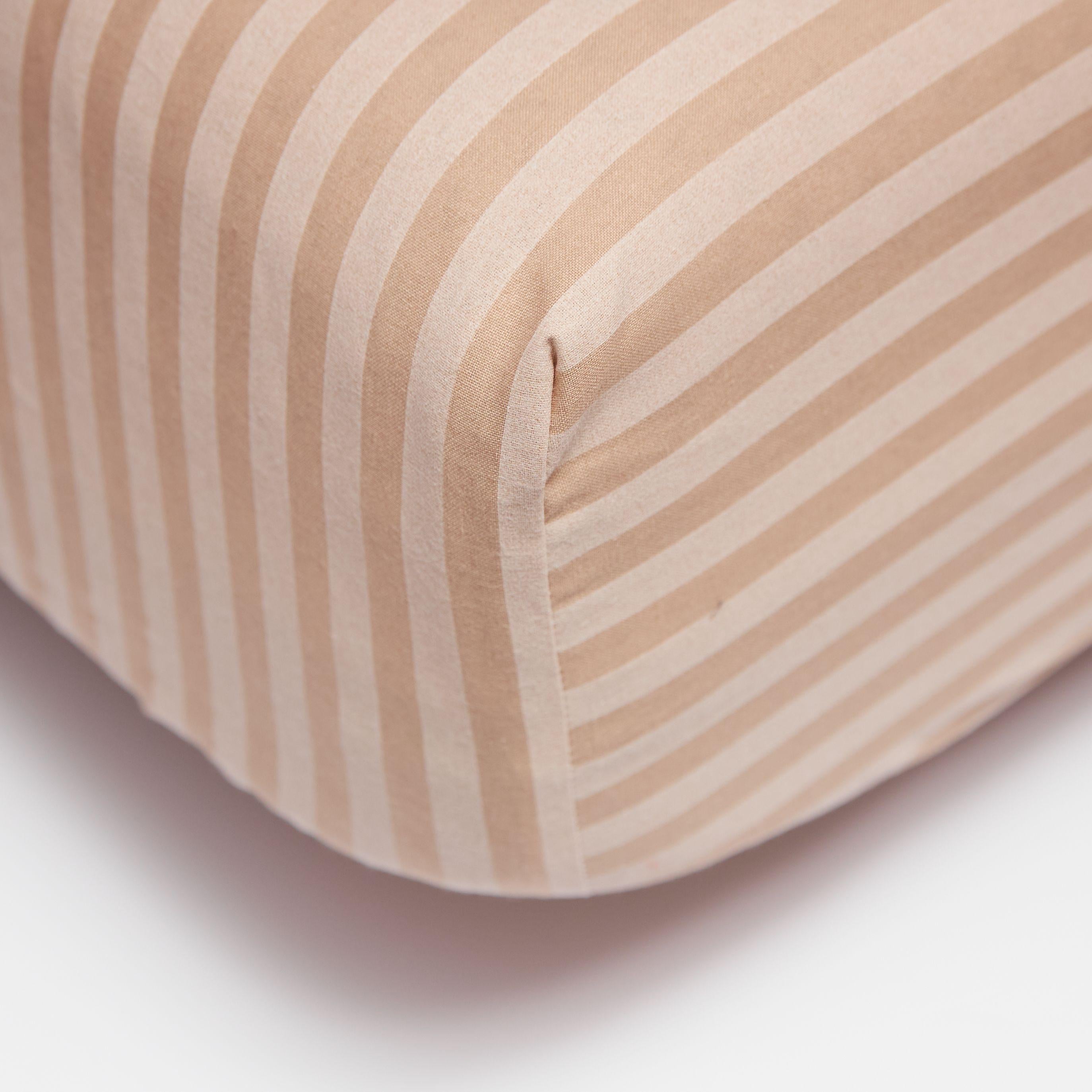 Простирадло на резинці Moon&Star Sand Lines бязь Gold Lux 150х200х20 см (MS-850001372)