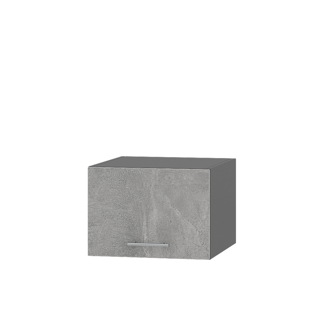 Шкаф верхний Эверест Оптима модуль Верх В21-500 50х57х36 см Бетон/Антрацит (08257)