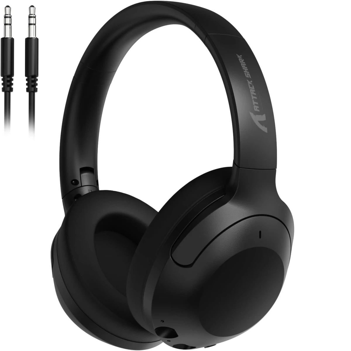 Гарнитура игровая attack shark G300 BT/2.4G/40 мм Черный (25399044)