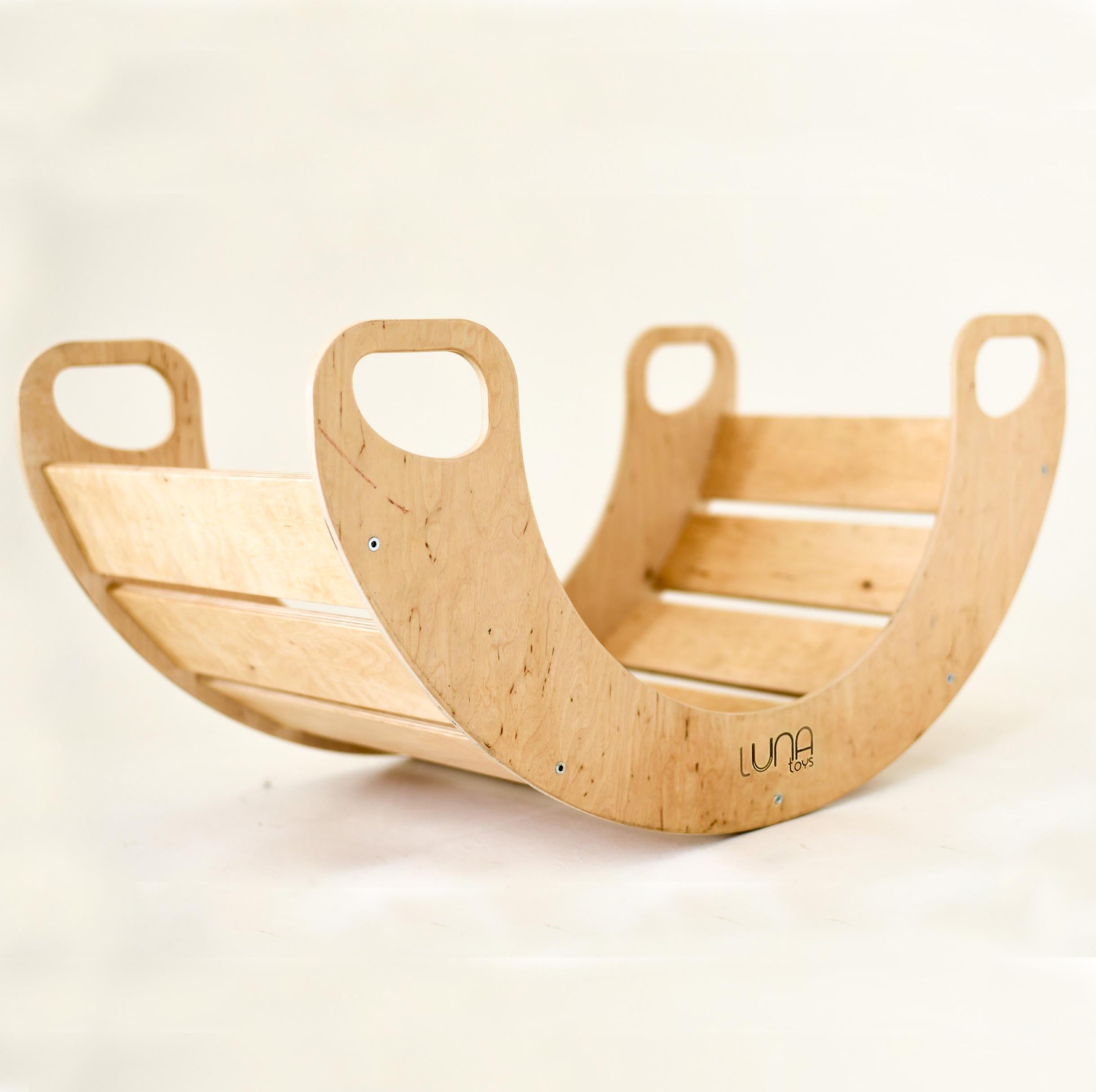 Кровать-качалка детская Luna Toys WoodenTouch