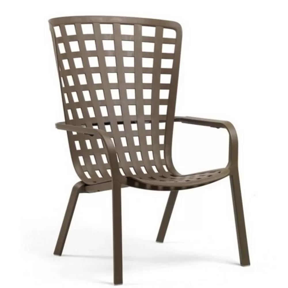 Кресло FOLIO без подушки Коричневый (820299)