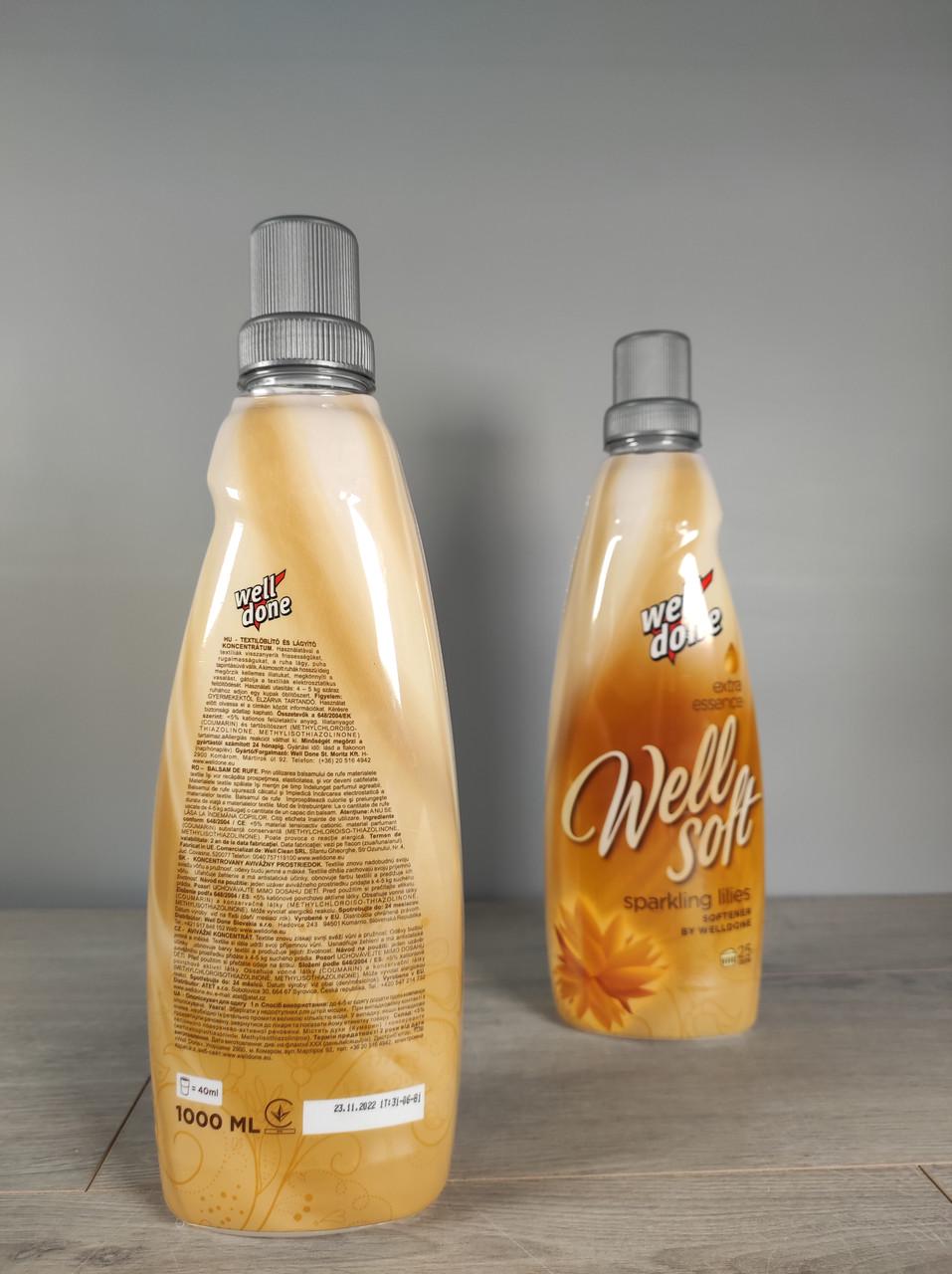 Ополіскувач для одягу Well Done Sparkling lilies 1 л 25 прань (1901251526) - фото 2 Ополіскувач для одягу Well Done Sparkling lilies 1 л 25 прань (1901251526) - фото 2