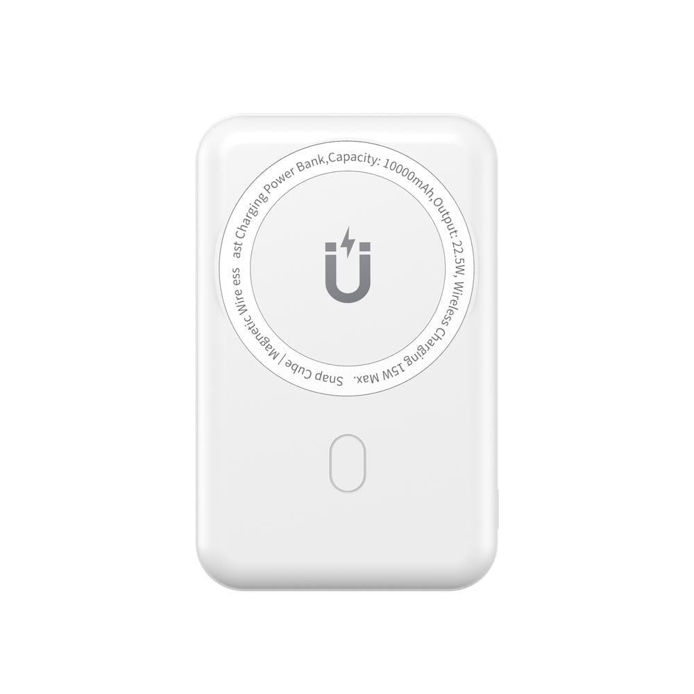 Внешний аккумулятор WIWU Snap Cube- Magnetic Wireless Charger 10000 mAh SC1000WHT 3C White (34603156)