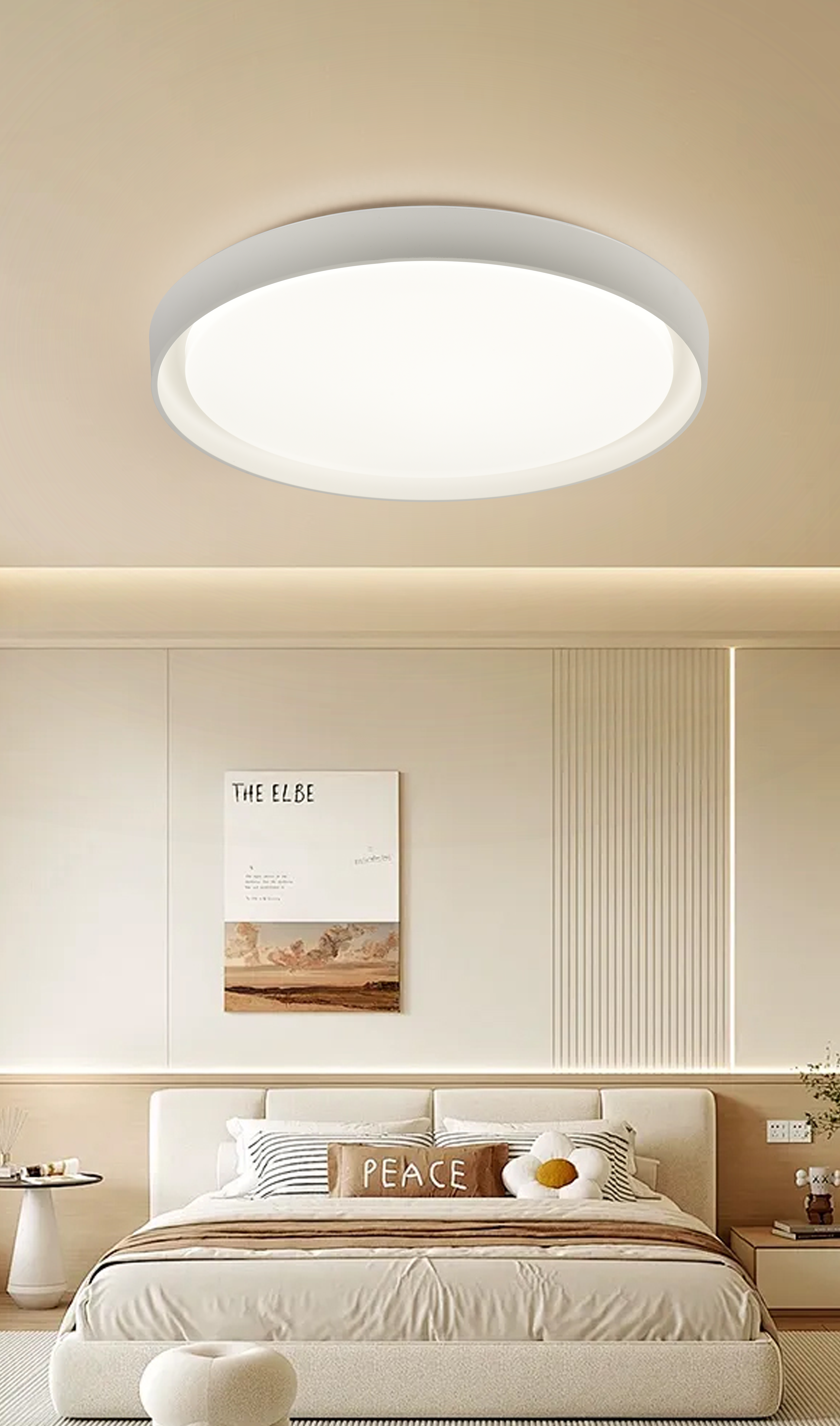 Люстра світлодіодна пристельова 2H-022 Білий