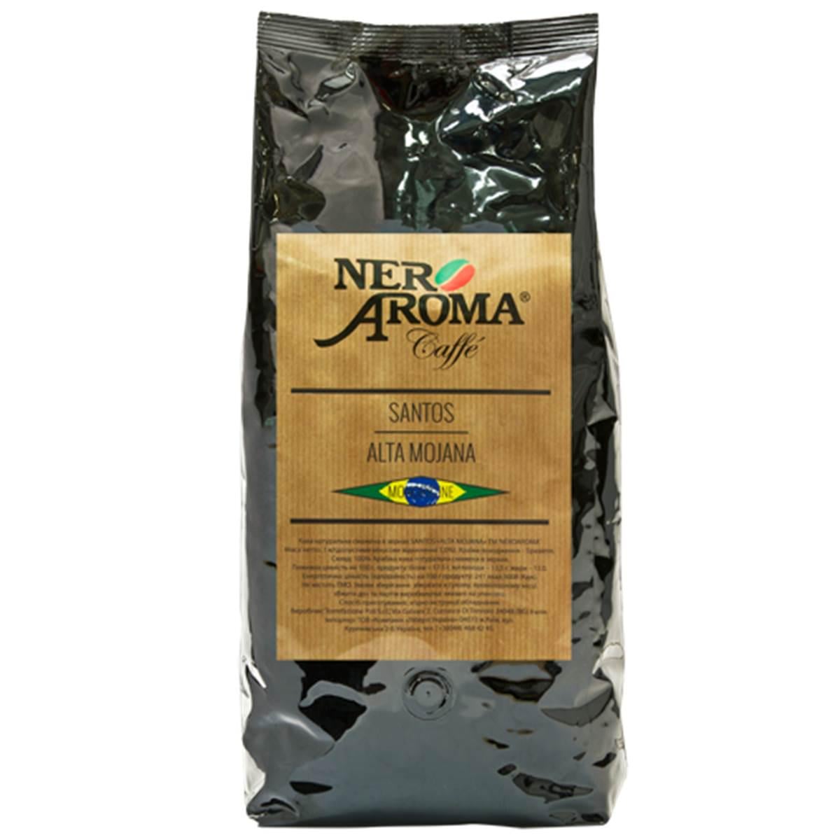 Кофе в зернах Nero Aroma Santos Alta Mojana 1 кг (34827377)