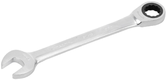 Ключ рожково-накидный Tactix 8 мм с трещоткой сталь Cr-V (INSKLKLRNT08000MT0)