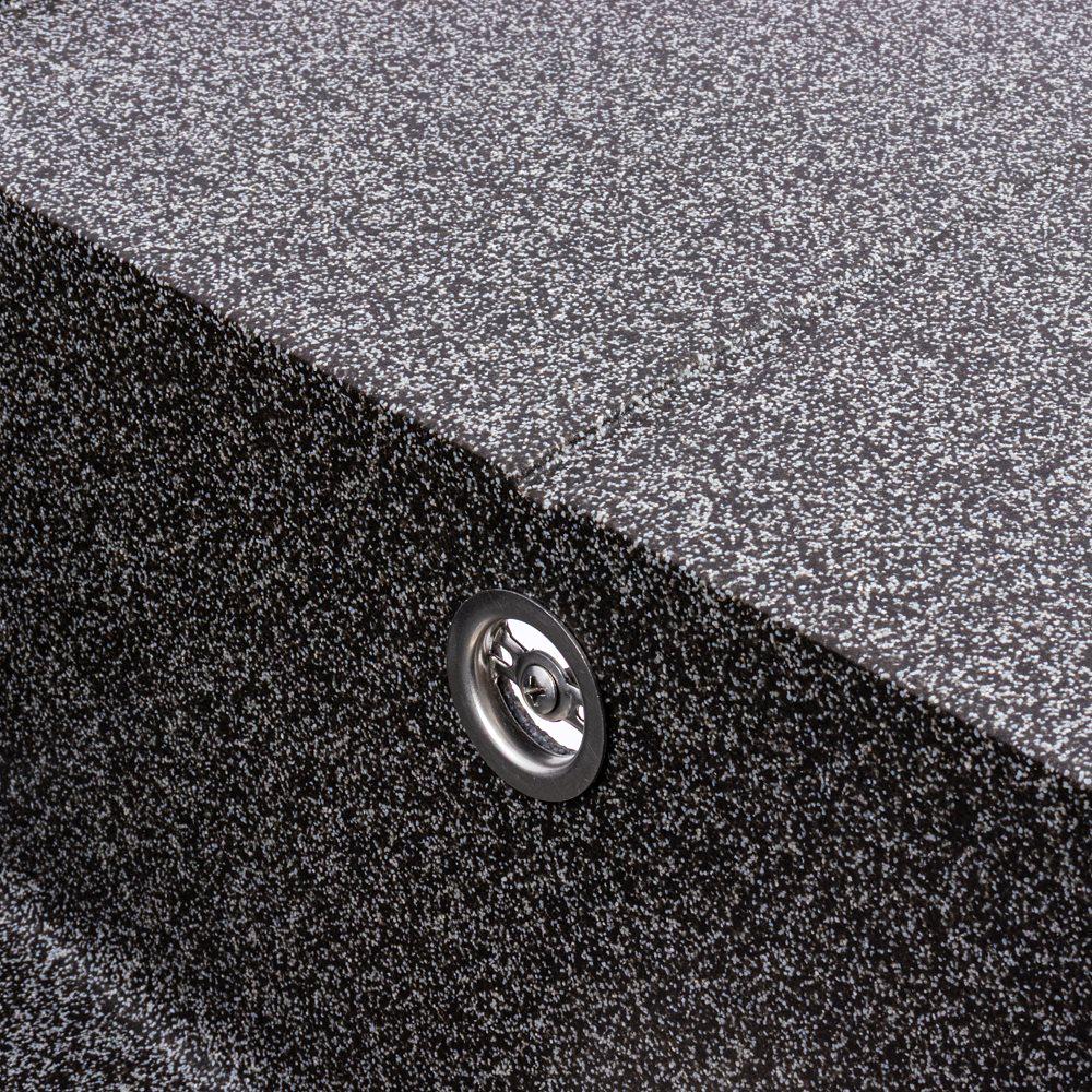 Мийка кухонна гранітна 7950 CALYPSO Valeso/змішувач Q411MB/сифон Графітовий - фото 7 Мийка кухонна гранітна 7950 CALYPSO Valeso/змішувач Q411MB/сифон Графітовий - фото 7