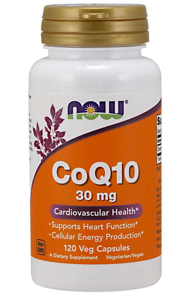 Коензим Q10 NOW CoQ10 30 mg 120 капс. Коензим Q10 NOW CoQ10 30 mg 120 капс.