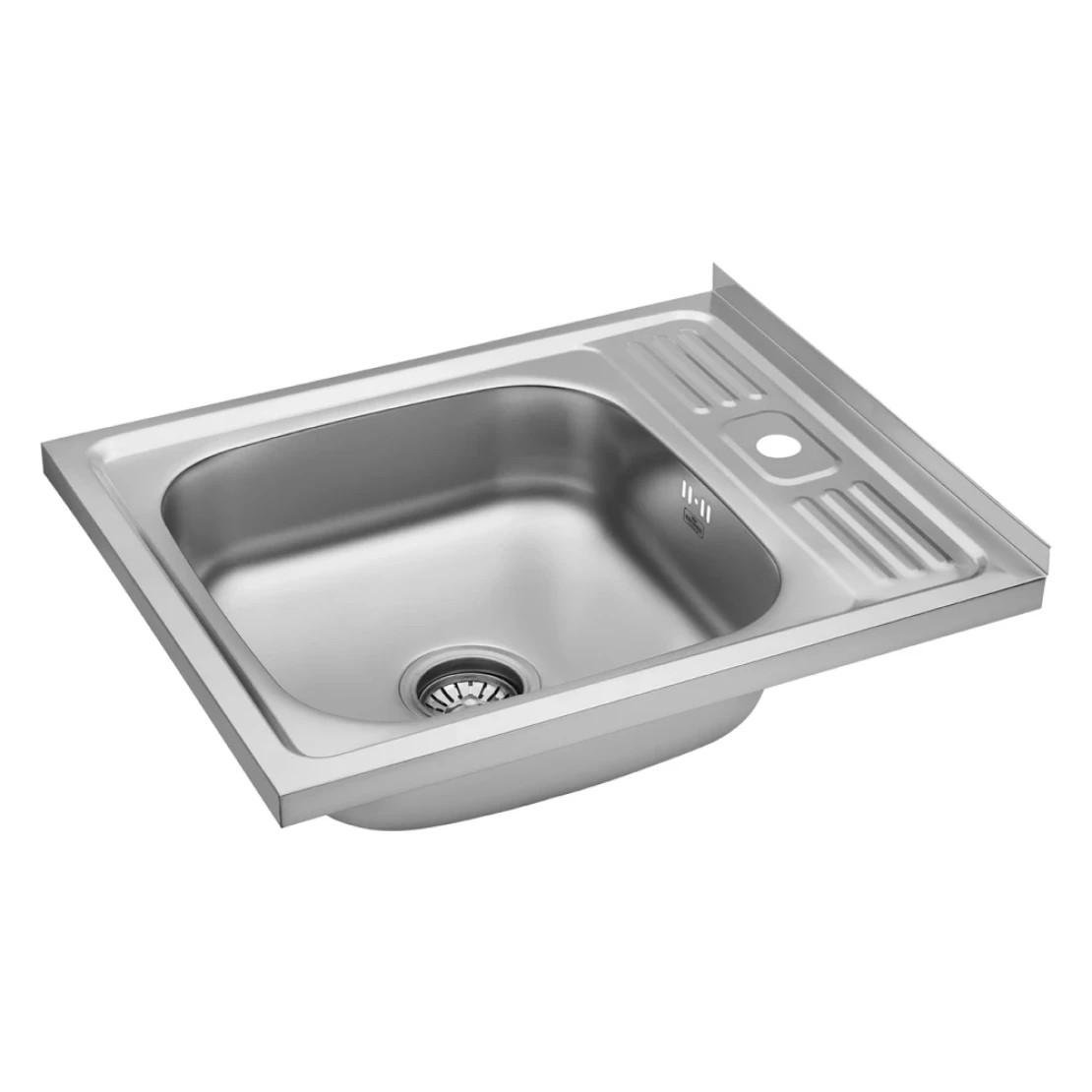 Тумба для кухни с мойкой и сифоном 50х60 см Дуб молочный (25402815) - фото 8