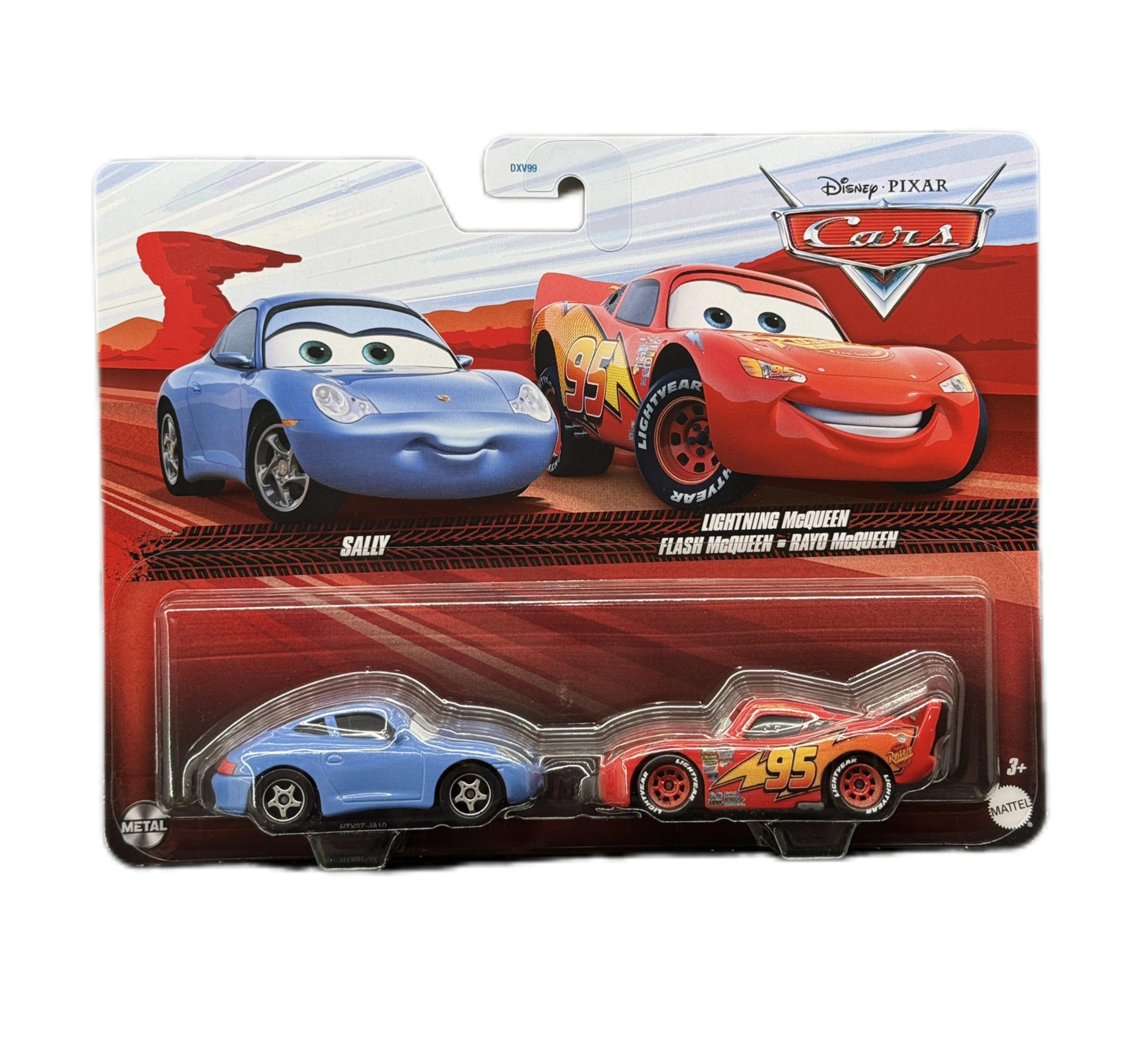 Набор автомобилей Mattel Тачки Sally and Lightning McQueen (19580981)