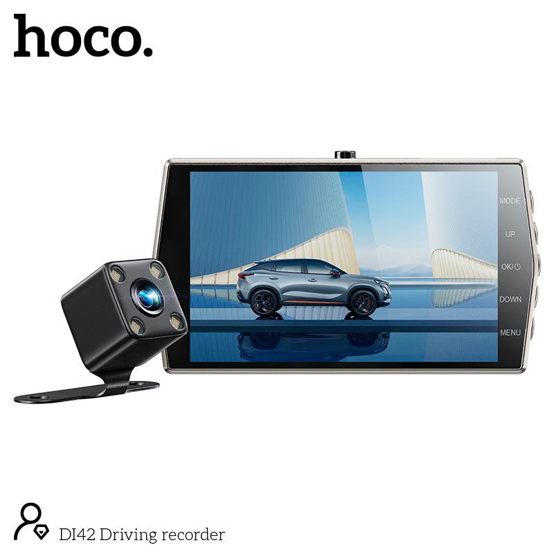 Видеорегистратор Hoco DI42 Металический/Серый (27676318) - фото 3