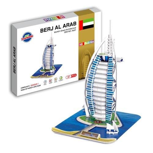 Пазл-конструктор 3D Joy Fortress Бурдж-эль-Араб (1950439225)