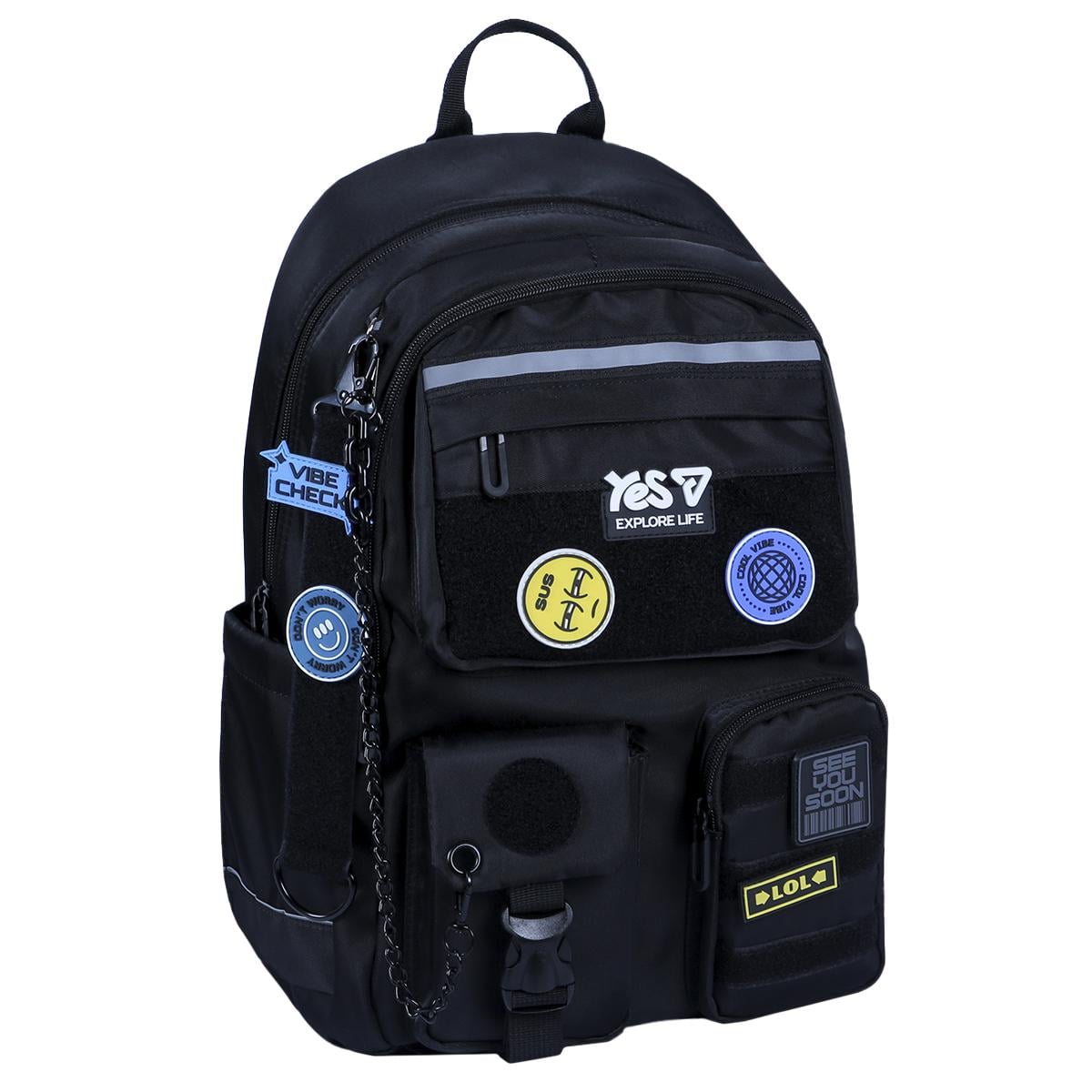 Школьный рюкзак YES Vibe TS-43L Школьный рюкзак YES Vibe TS-43L