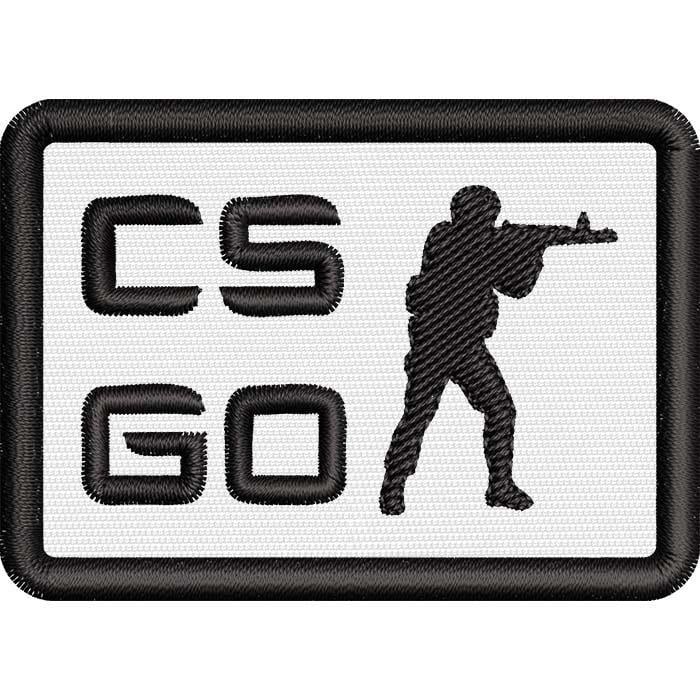 Нашивка патч CS GO Counter Strike GO №2 7x5 см (1601330511)