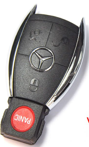 Корпус ключа на 4 кнопки Mercedes W221 W204 с кнопкой Panic (18928310) Корпус ключа на 4 кнопки Mercedes W221 W204 с кнопкой Panic (18928310)
