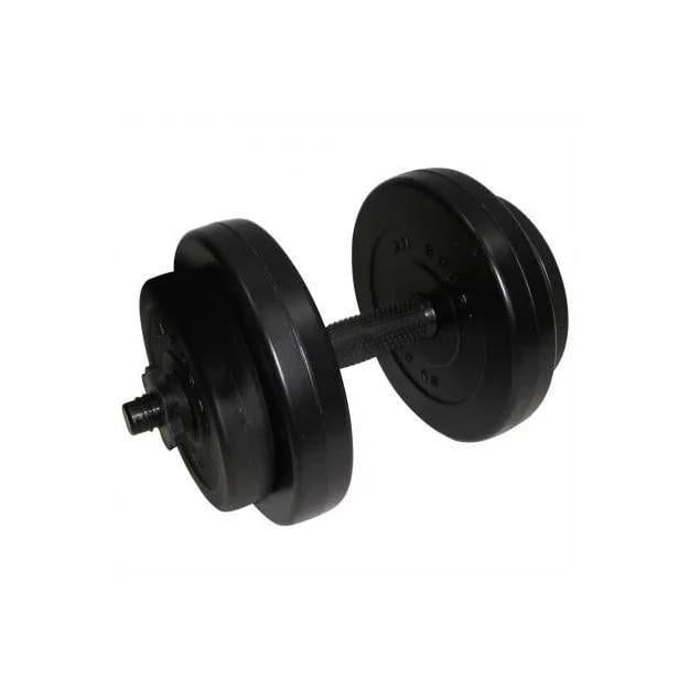 Гантель Newt 8 кг композитна Чорний (ML-144-K-42)