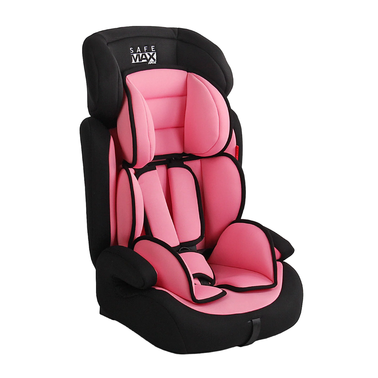 Автокресло детское Joy система ISOFIX универсальное группа 1/2/3 Pink/Black (156751)