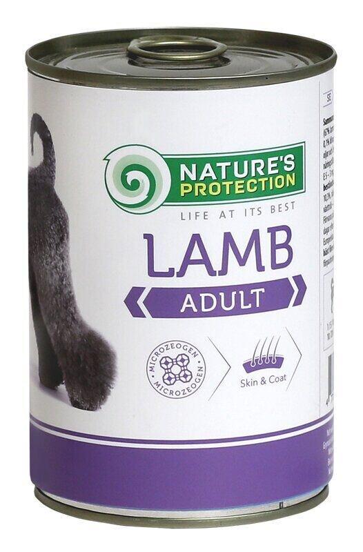 Влажный корм для взрослых собак всех пород Nature’s Protection Lamb ягненок 800 г (KIK24632)