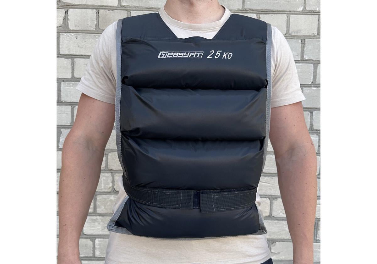 Жилет утяжелительный EasyFit 25 кг (EF-WTVS-025) Жилет утяжелительный EasyFit 25 кг (EF-WTVS-025)