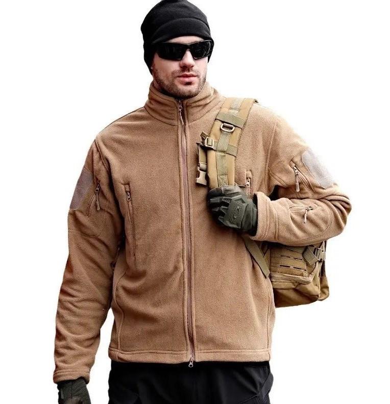 Куртка флісова Solve для активного відпочинку 2XL Койот (KT6000435) - фото 1 Куртка флісова Solve для активного відпочинку 2XL Койот (KT6000435) - фото 1