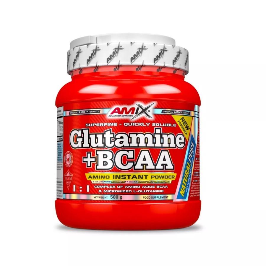 Аминокислота Amix Nutrition L-Glutamine+ BCAA 500 г (9142)