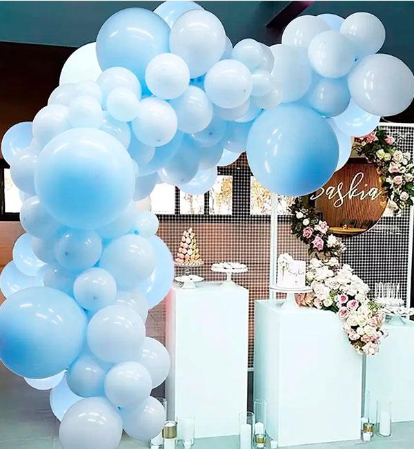 Арка из воздушных шаров 90 шт. Light Blue (415177)