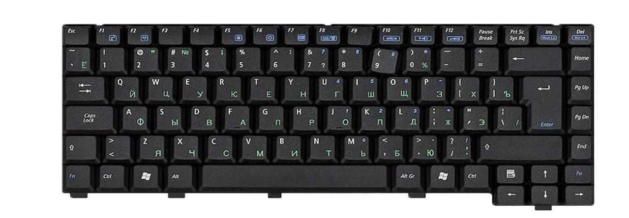 Клавіатура для ноутбука Asus Z92 Z92 матова (04GNA51KRUS1)