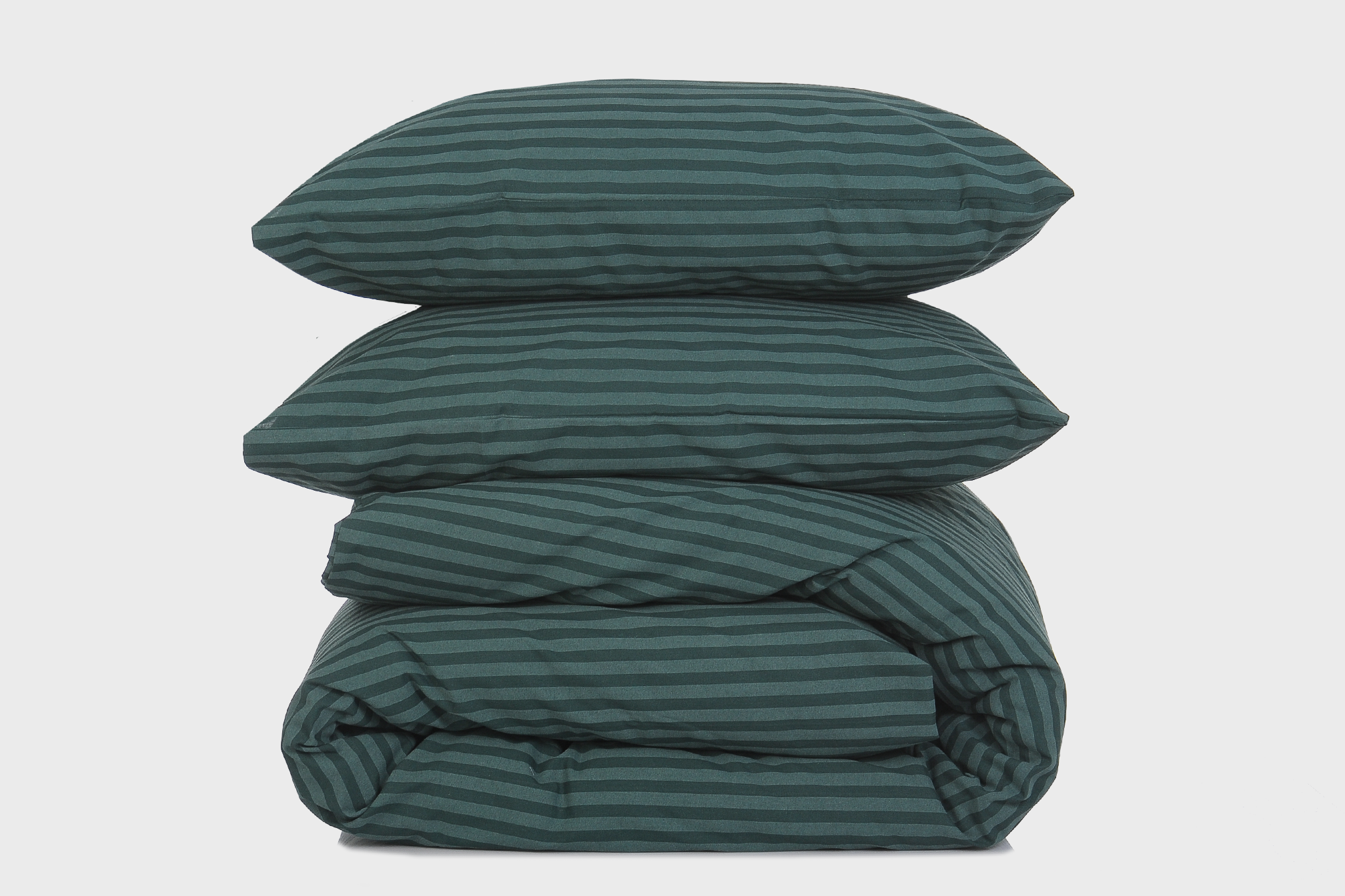 Комплект постельного белья полуторный Amore GLux-10057 бязь Изумрудный (KPB-A1,5-Glux-10057(50x70)_) - фото 3