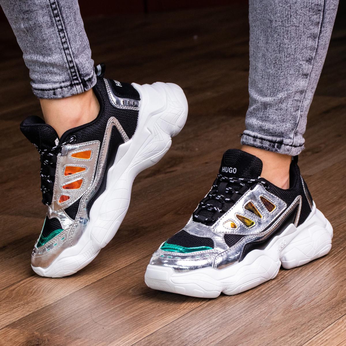 Кроссовки женские Fashion р. 38 24 см Черный (1993)