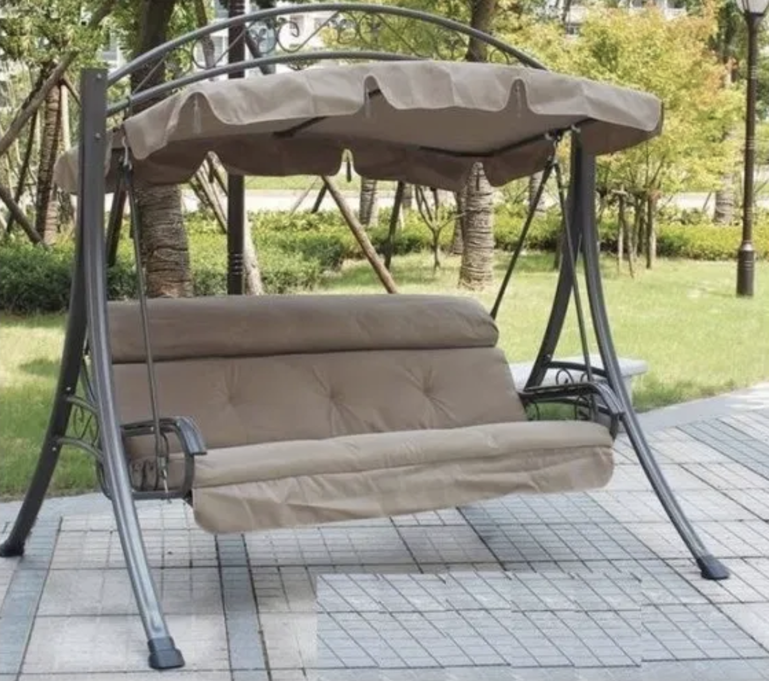 Гойдалка садовая Fregat Trio (YN8427) - фото 2 Гойдалка садовая Fregat Trio (YN8427) - фото 2