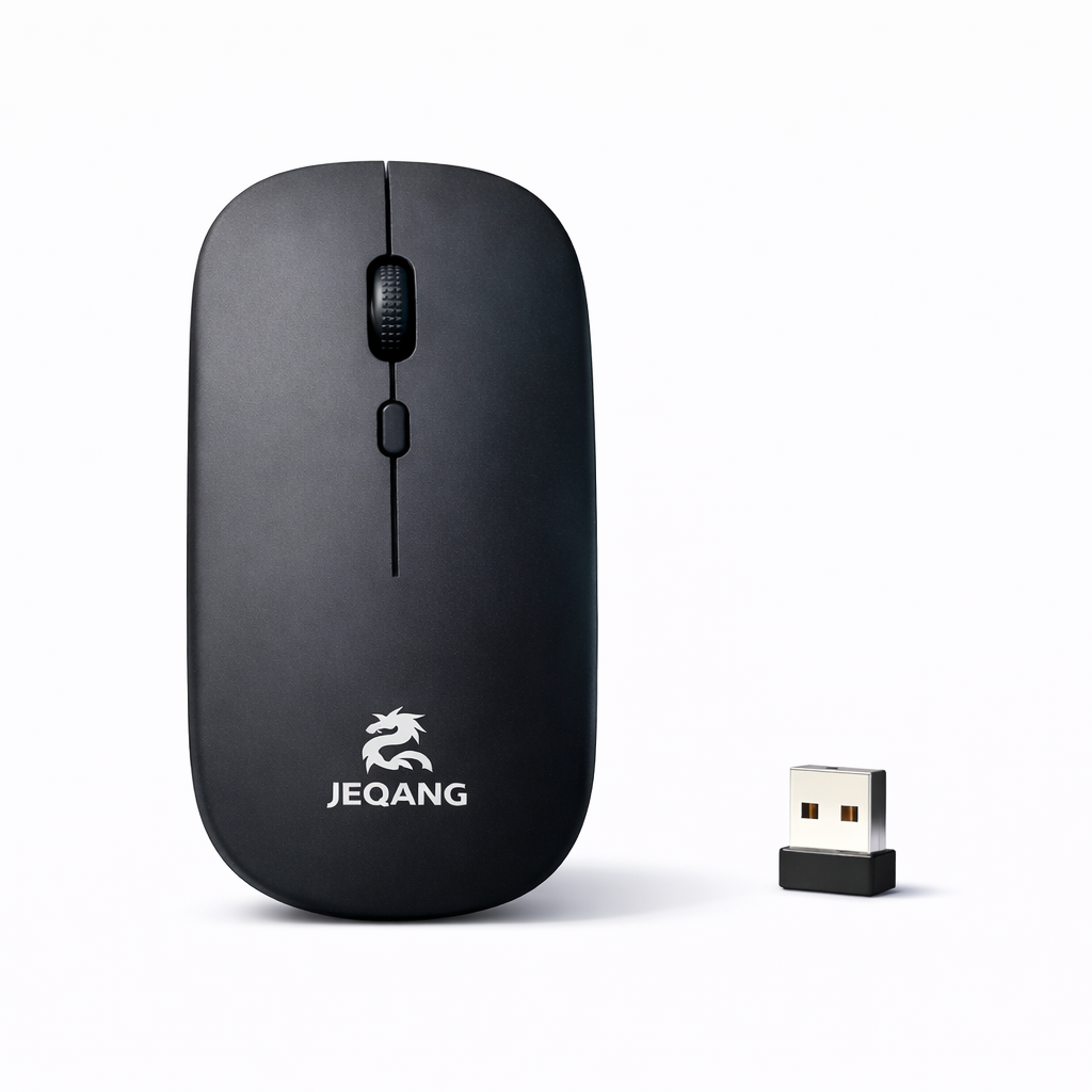 Мишка бездротова JEQANG 2.4G USB ергономічна