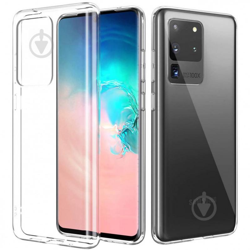 TPU чохол Epik для Samsung Galaxy S20 Ultra Transparent (884035)
