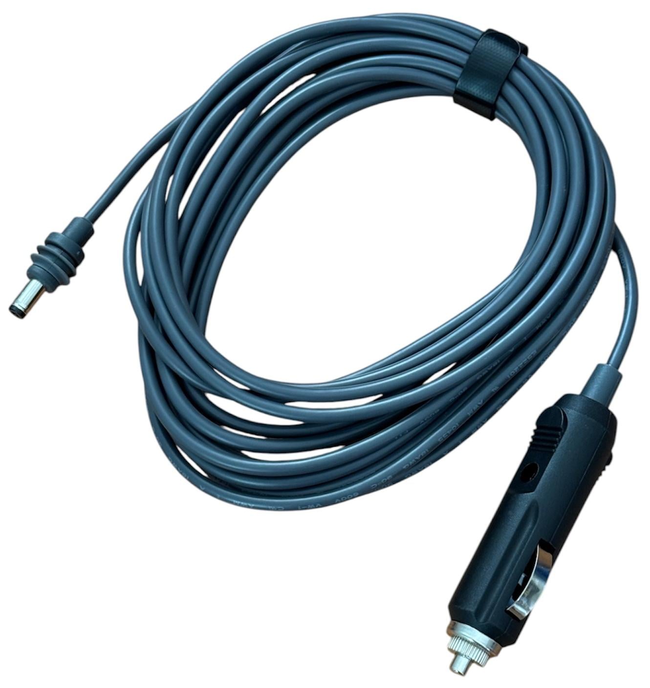 Кабель питания автомобильный для Starlink Mini от прикуривателя 12V/24V 5 м 30V 2A (37340273)