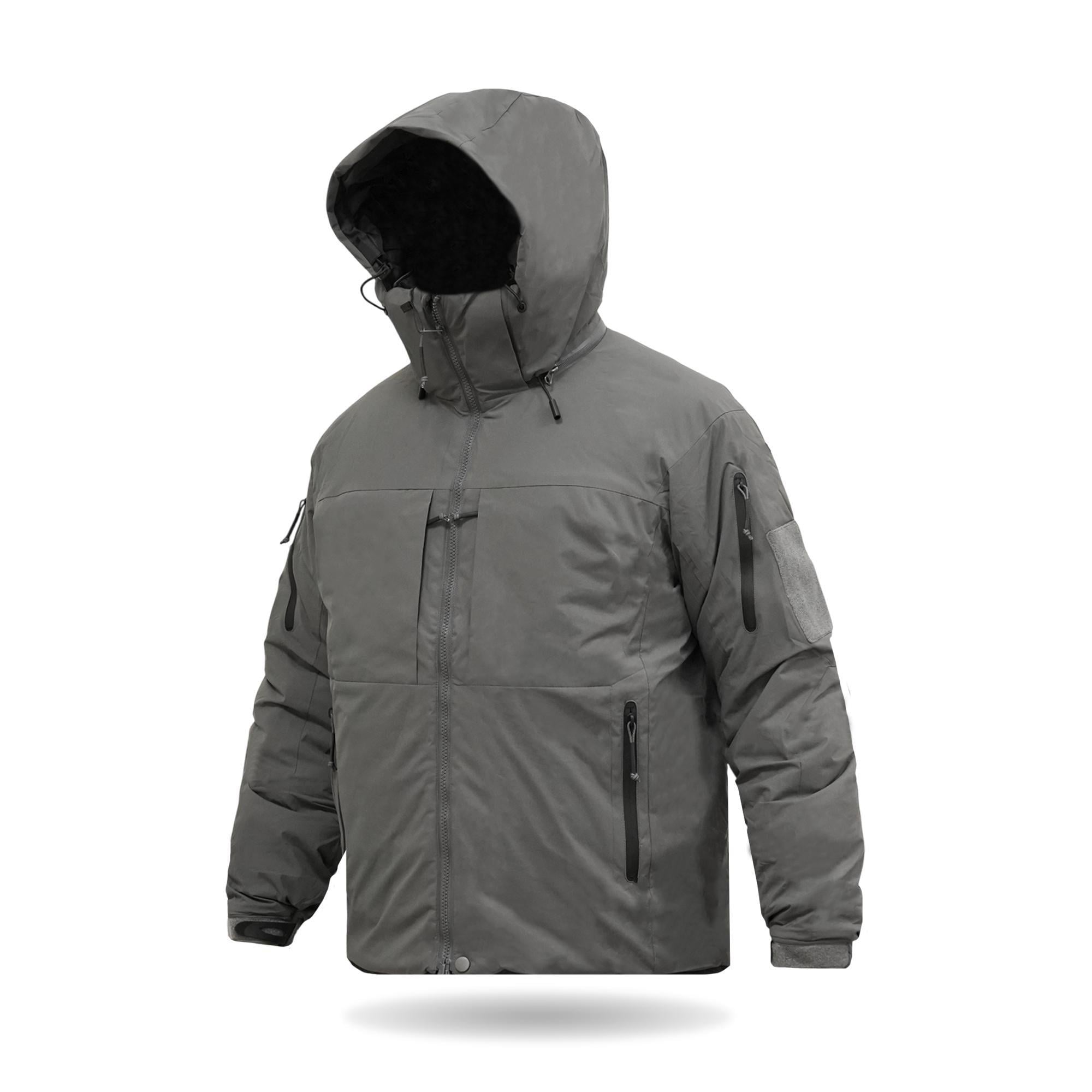 Куртка зимняя утепленная BR SQG 5 с эко-пухом 2XL Серый (7293-3-2XL)