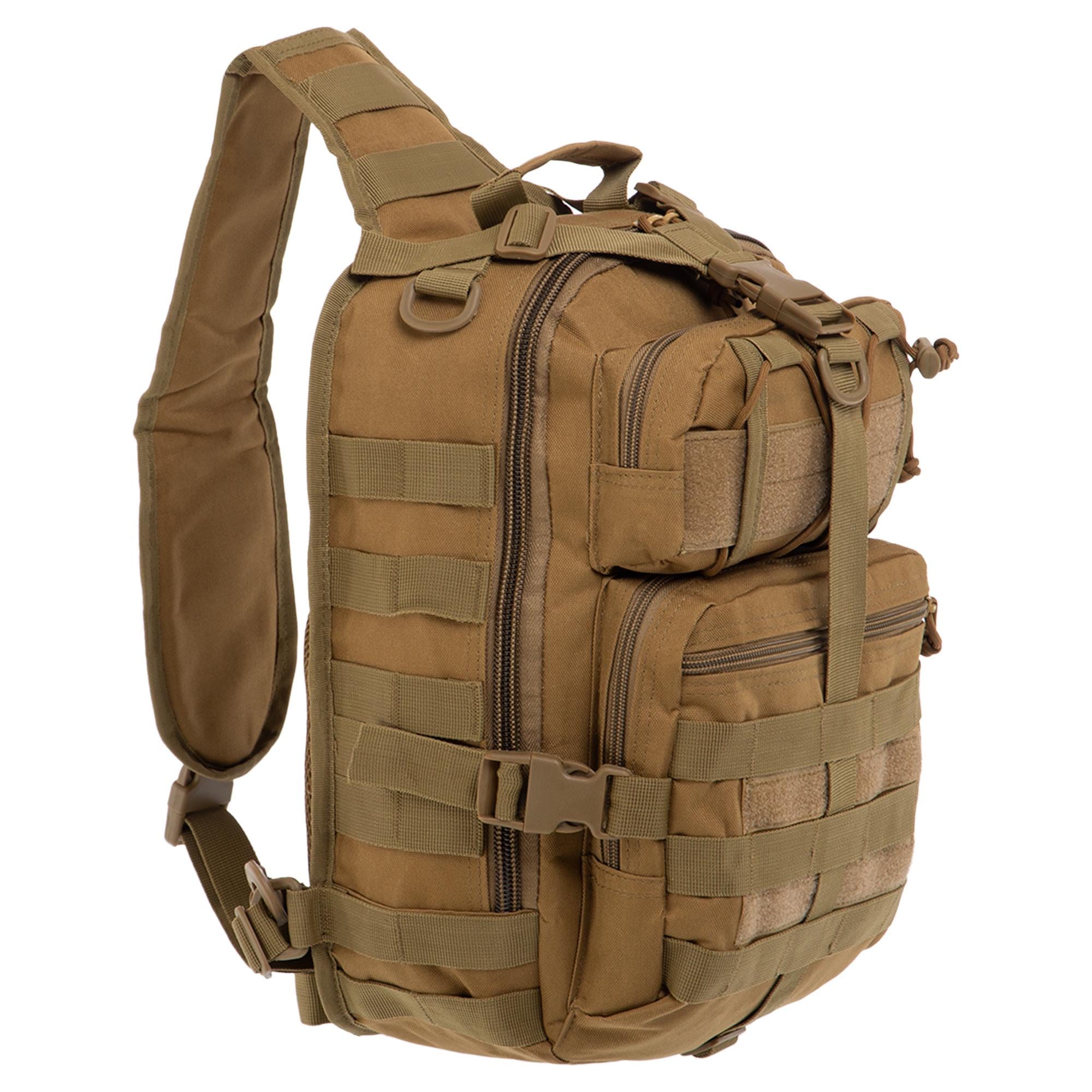 Сумка-слинг с одной лямкой Military Rangers ZK-9115 35х25х15 см 13 л Хаки (AN008657)