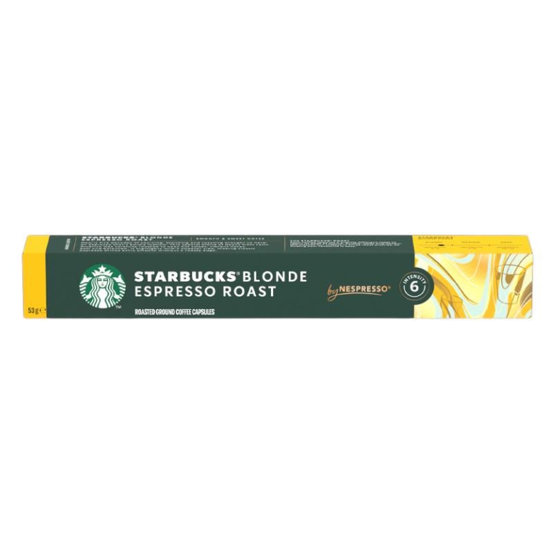 Кофе в капсулах STARBUCKS Nespresso Blonde Espresso Roast 10 шт.