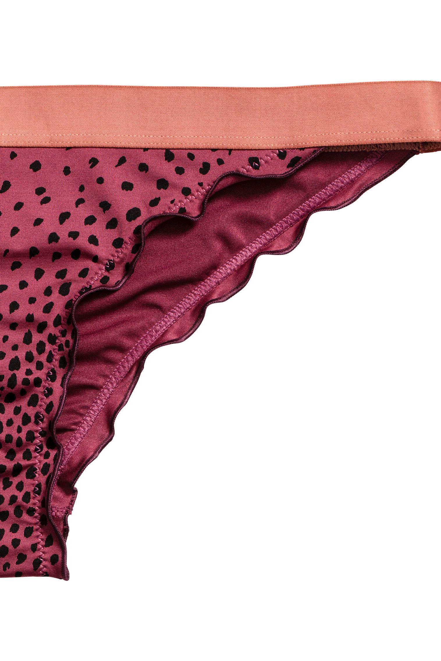 Трусики купальные в горошек р. 42 Темно-розовый (5102796dm) - фото 2 Трусики купальные в горошек р. 42 Темно-розовый (5102796dm) - фото 2