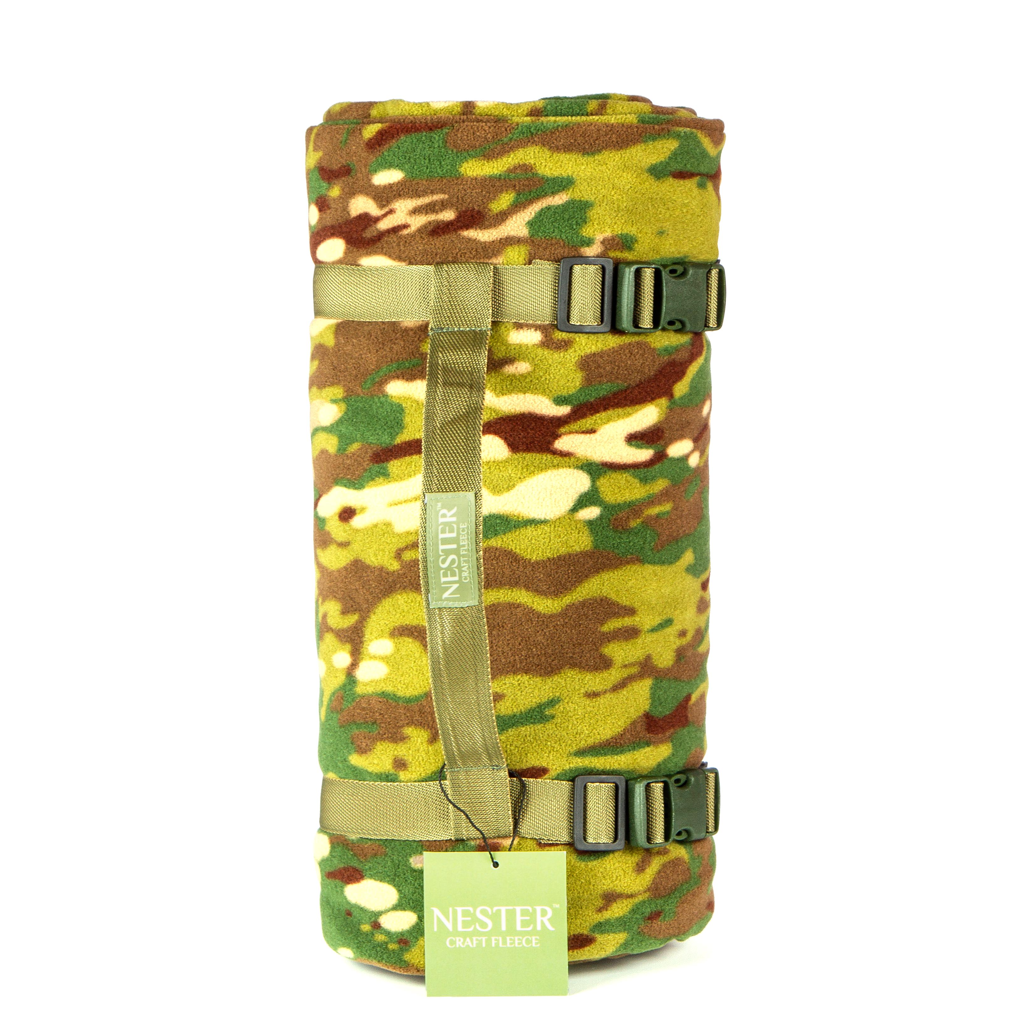 Одеяло с чехлом NESTER Multicam Case флис 150x180 см - фото 8