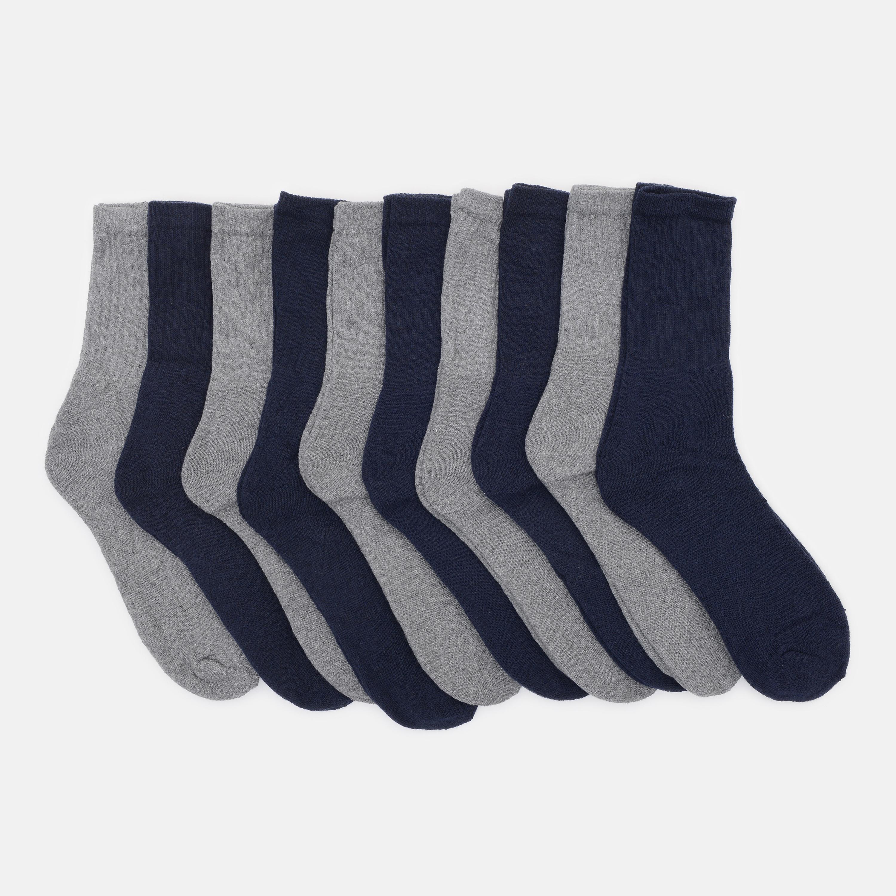 Шкарпетки C&A нар. 37 39 10 пар Темно-синій/Сірий (1409478564)